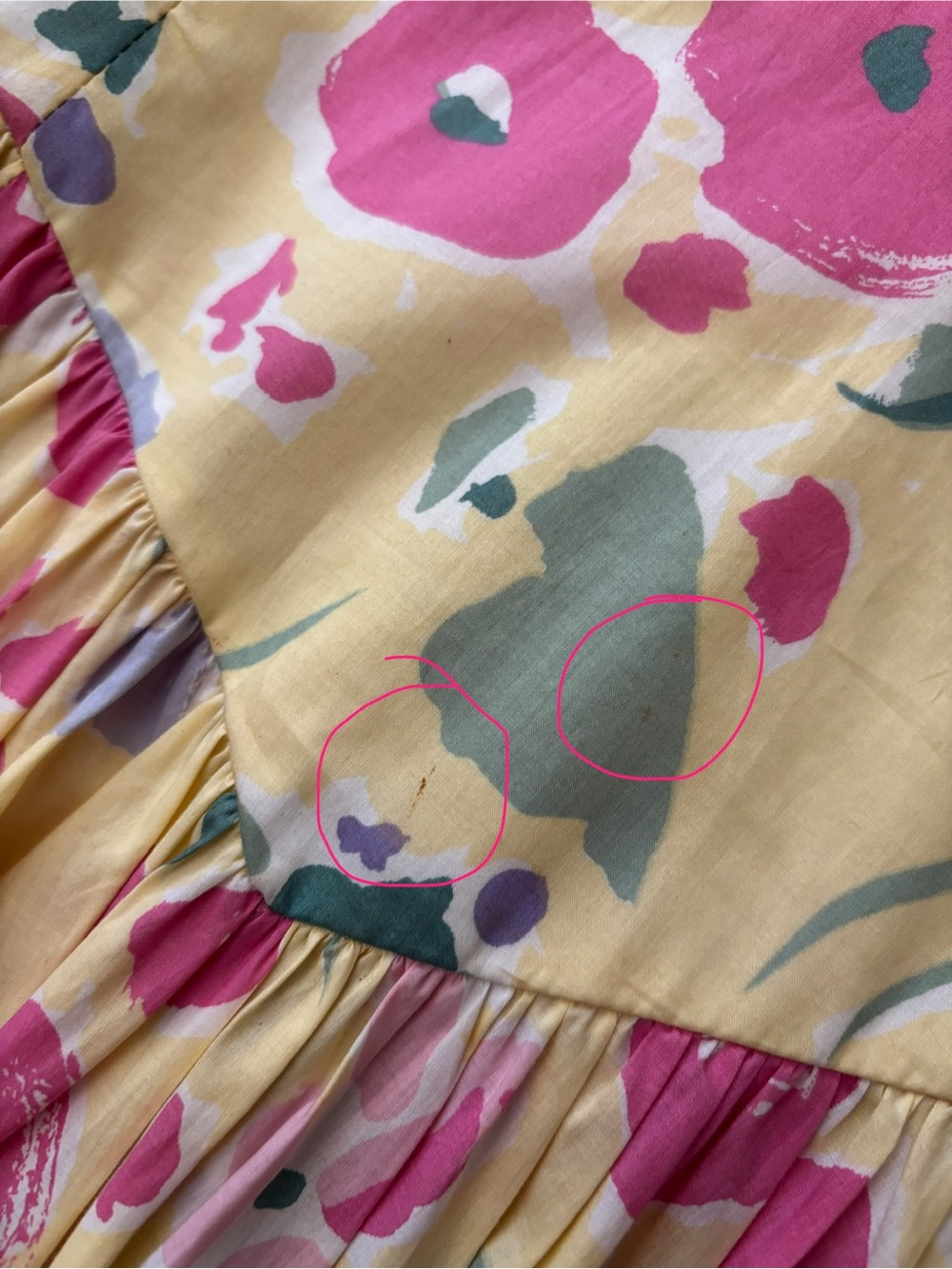 Laura Ashley Vintage Ruffled Midi Summer Dress - Picture 12 of 12